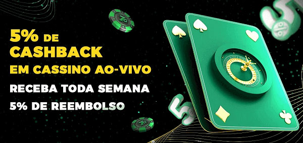 Promoções do cassino ao Vivo 3ss